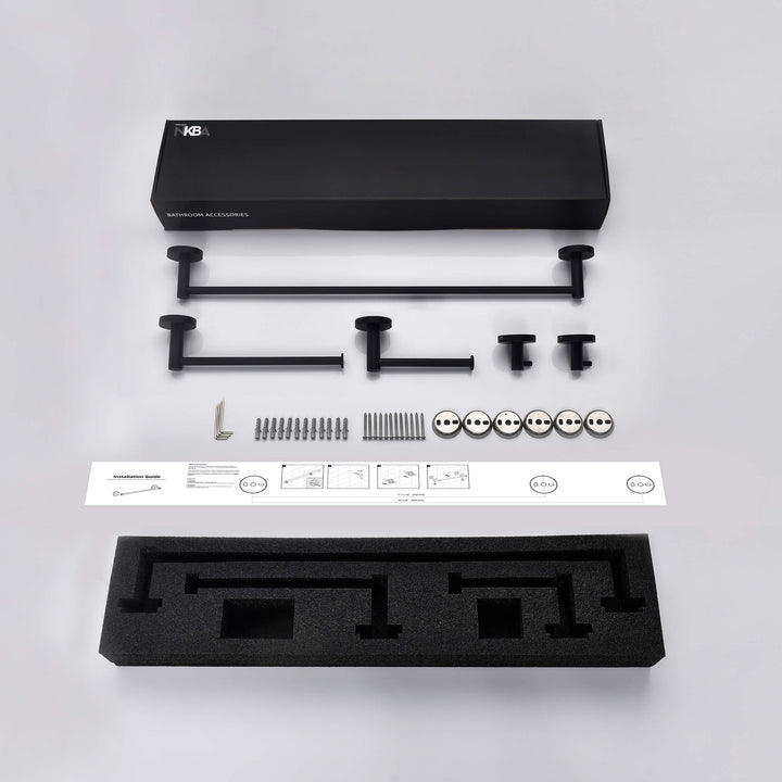 Halo 5-Piece Bathroom Hardware Set