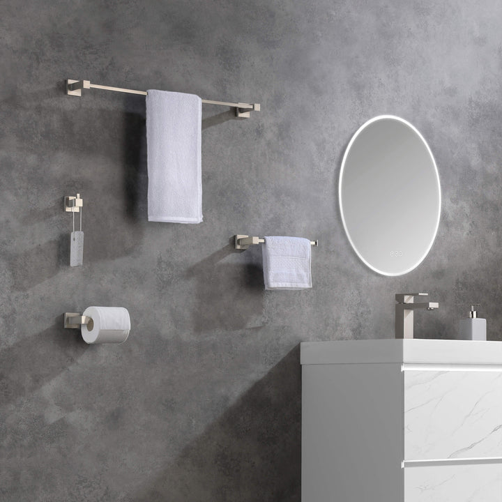 Quadra 5-Piece Bathroom Hardware Set