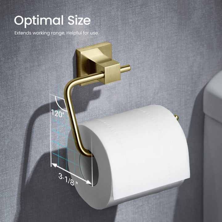 Quadra 5-Piece Bathroom Hardware Set in 4