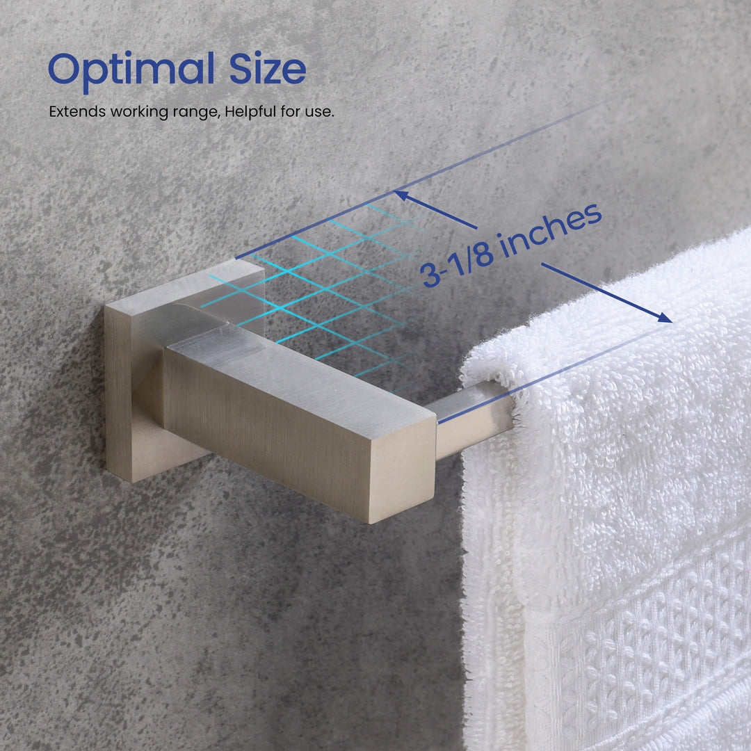 Quadra 5-Piece Bathroom Hardware Set in 1