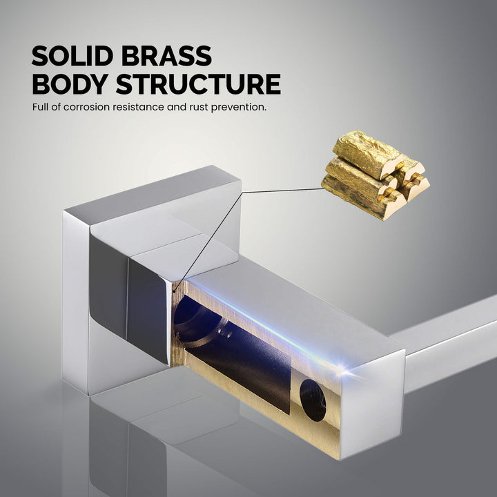 Quadra 5-Piece Bathroom Hardware Set in 2