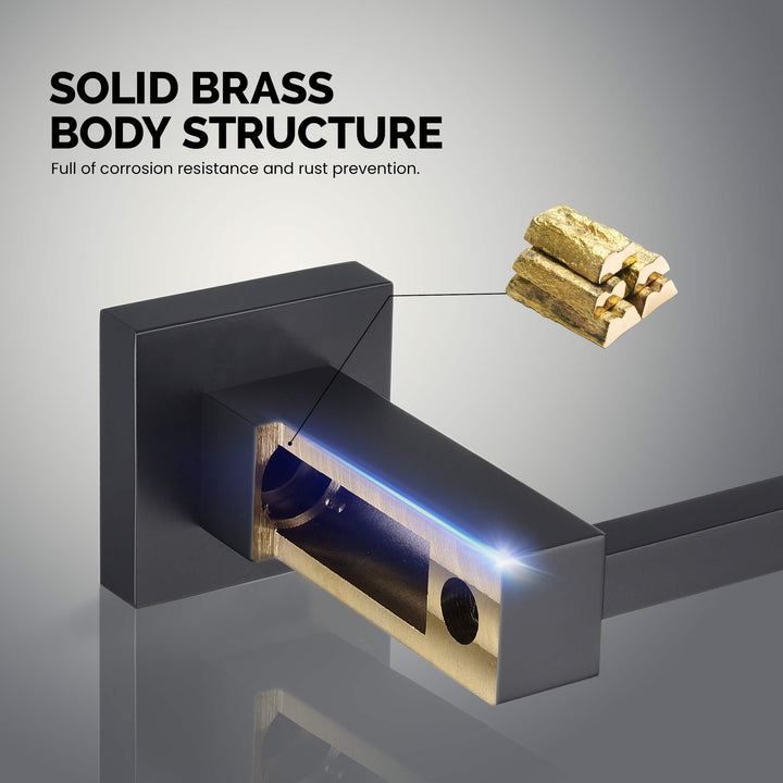 Quadra 5-Piece Bathroom Hardware Set in 2