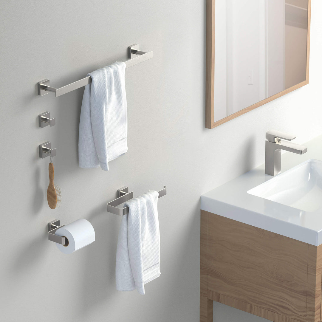 Fusion 5-Piece Bathroom Hardware Set in 1