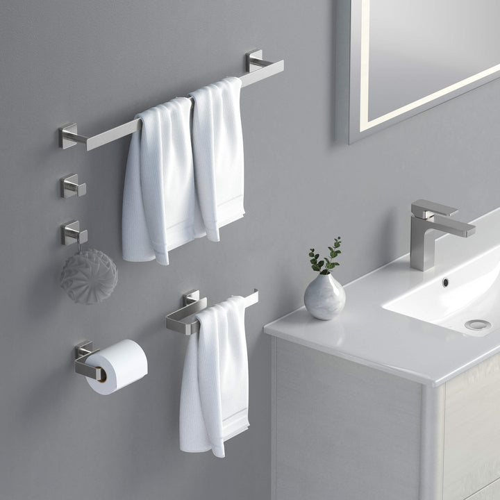Fusion 5-Piece Bathroom Hardware Set