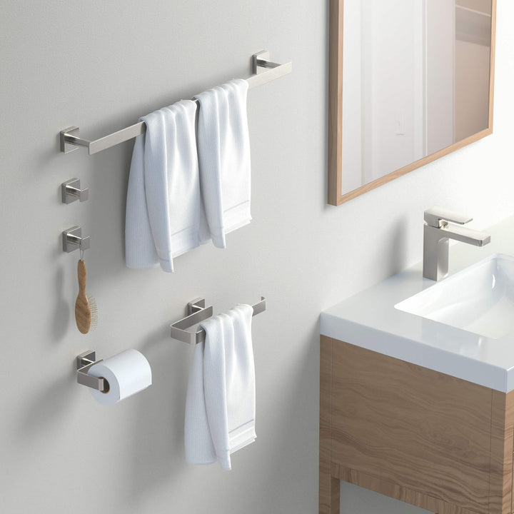 Fusion 5-Piece Bathroom Hardware Set