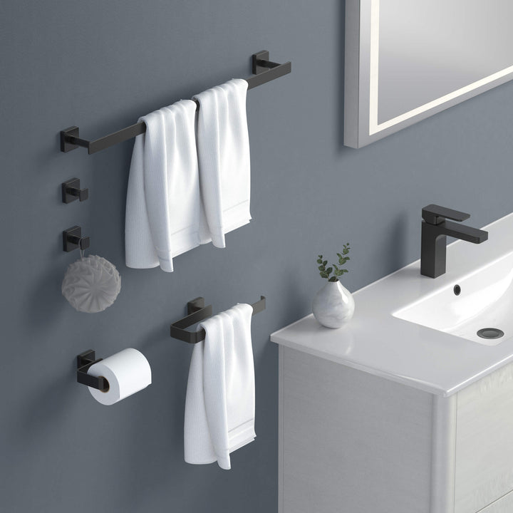 Fusion 5-Piece Bathroom Hardware Set