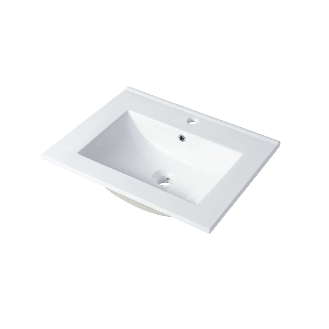 24"-36" Top-Mount Ceramic Basin