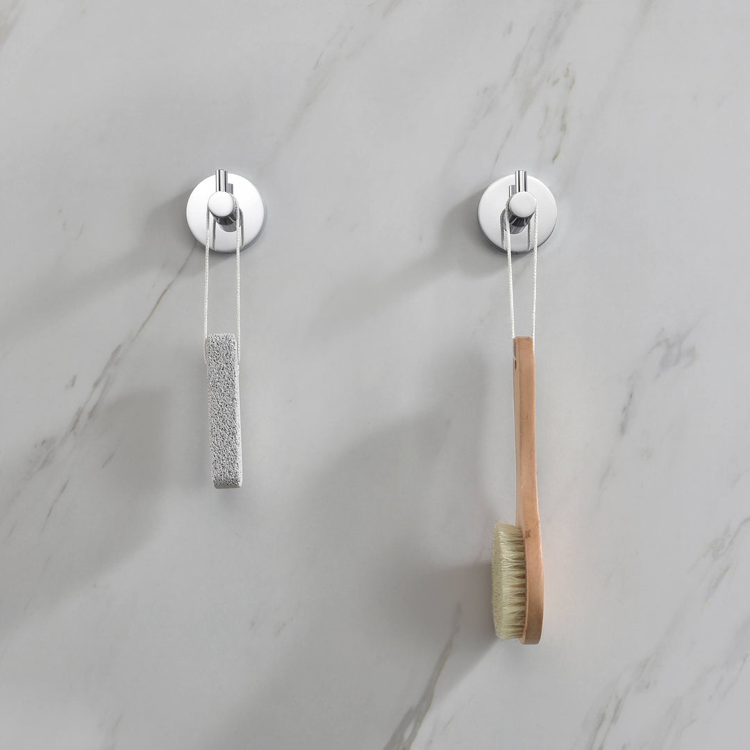 Halo Solid Brass Bathroom Robe Hook