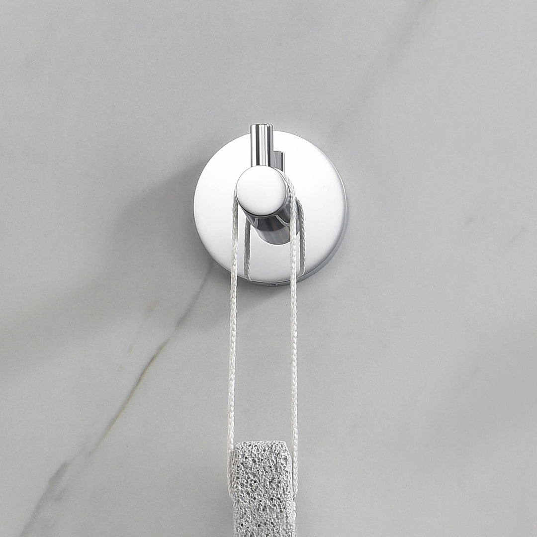 Halo Solid Brass Bathroom Robe Hook