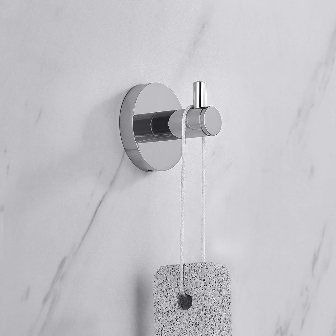 Halo Solid Brass Bathroom Robe Hook