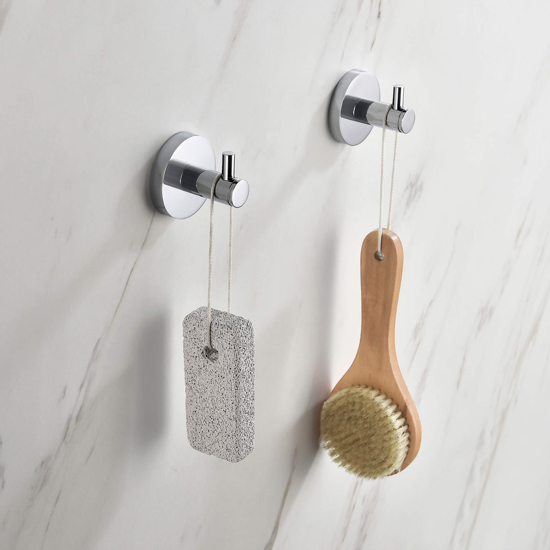 Halo Solid Brass Bathroom Robe Hook