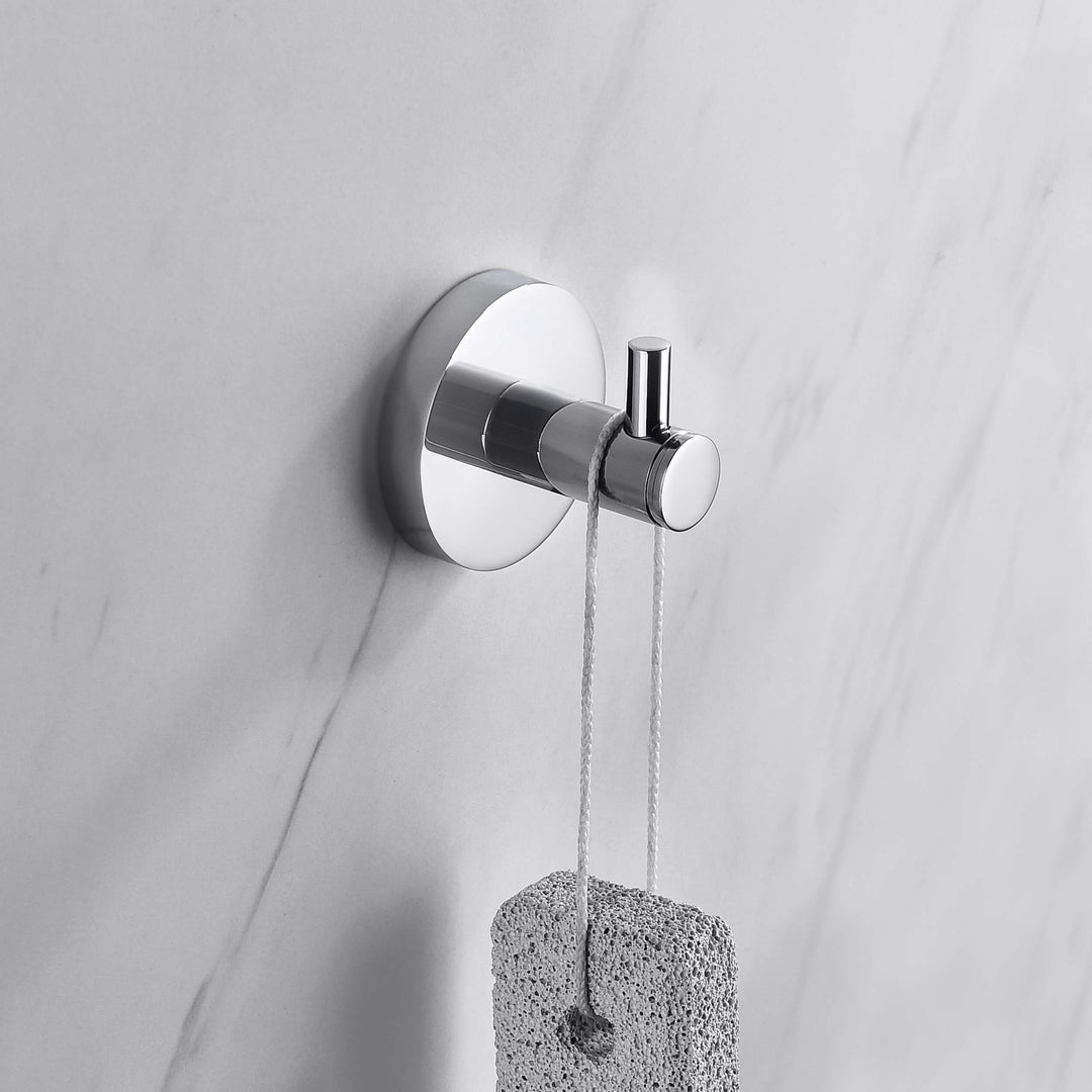 Halo Solid Brass Bathroom Robe Hook