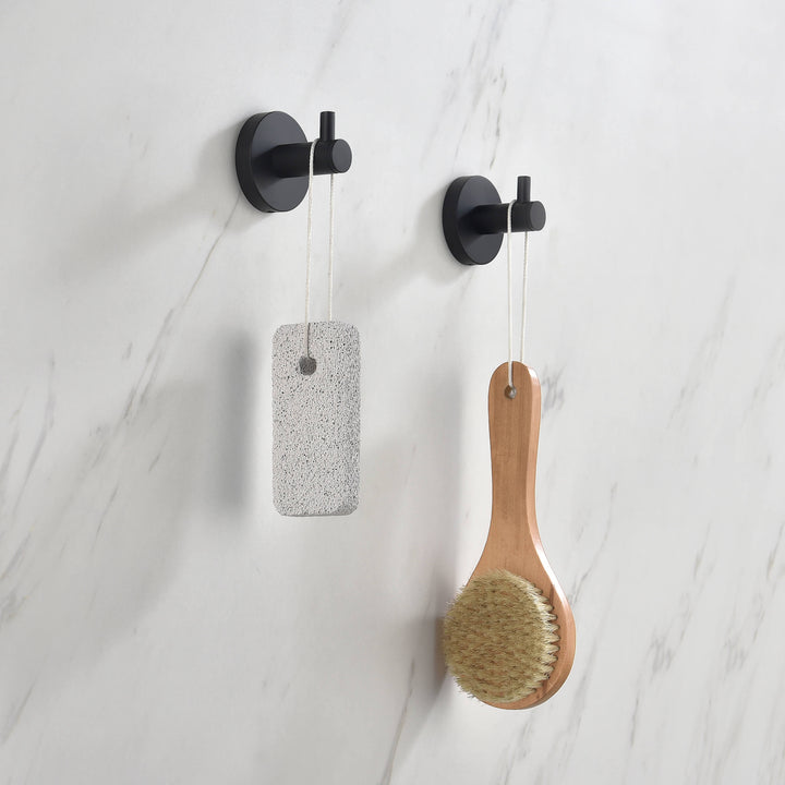 Halo Solid Brass Bathroom Robe Hook