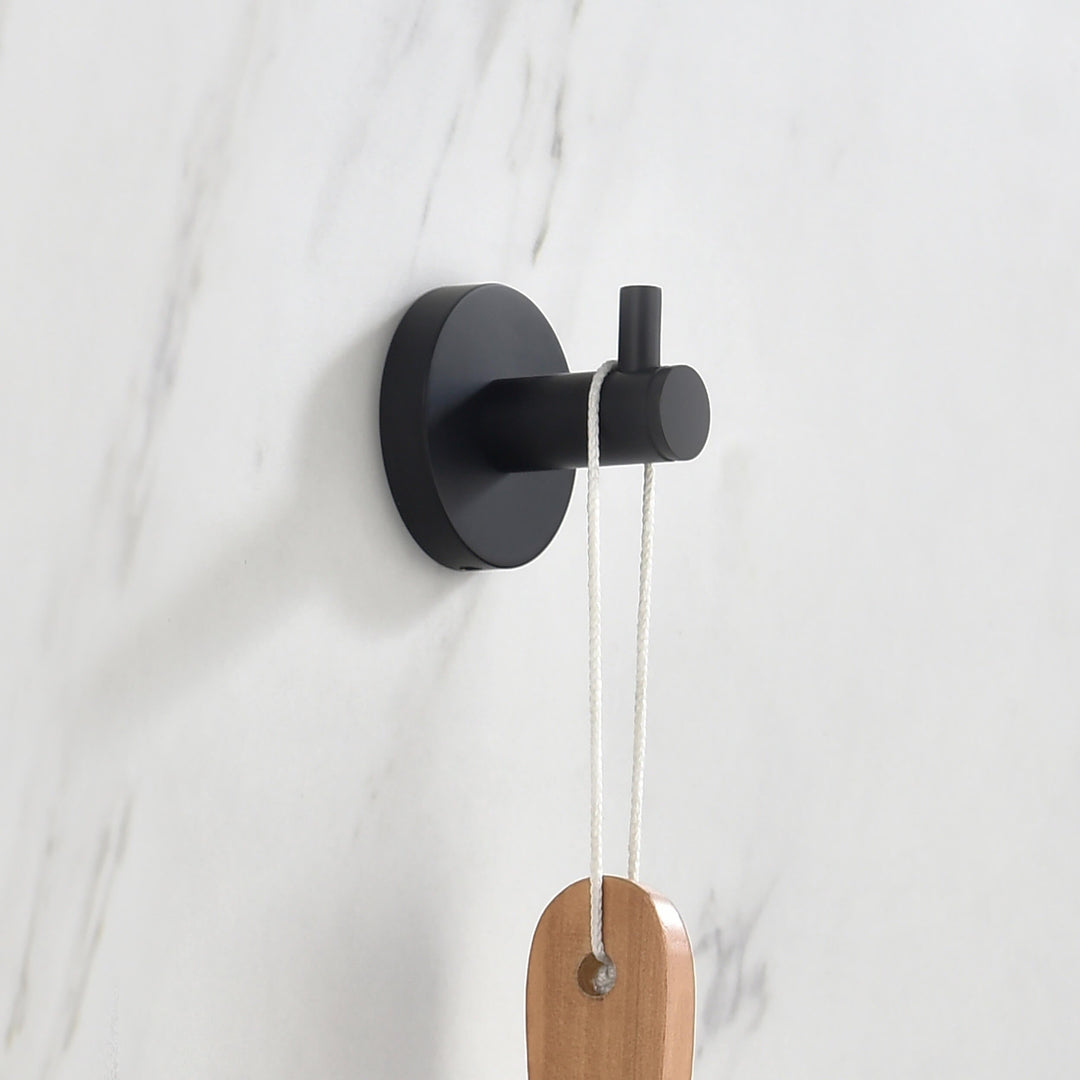 Halo Solid Brass Bathroom Robe Hook