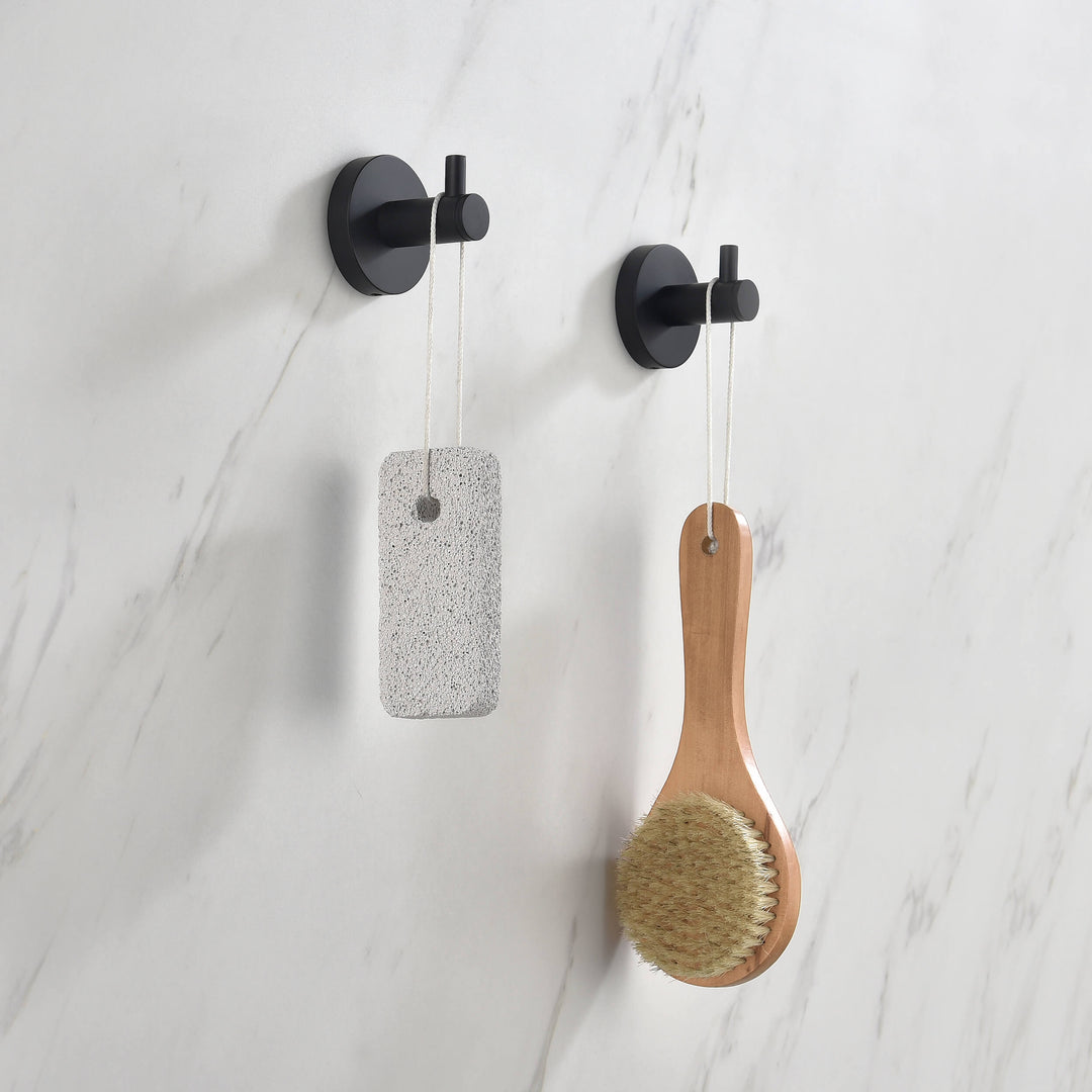 Halo Solid Brass Bathroom Robe Hook