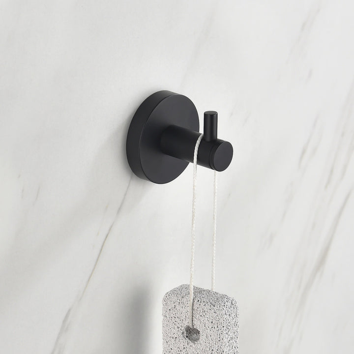 Halo Solid Brass Bathroom Robe Hook