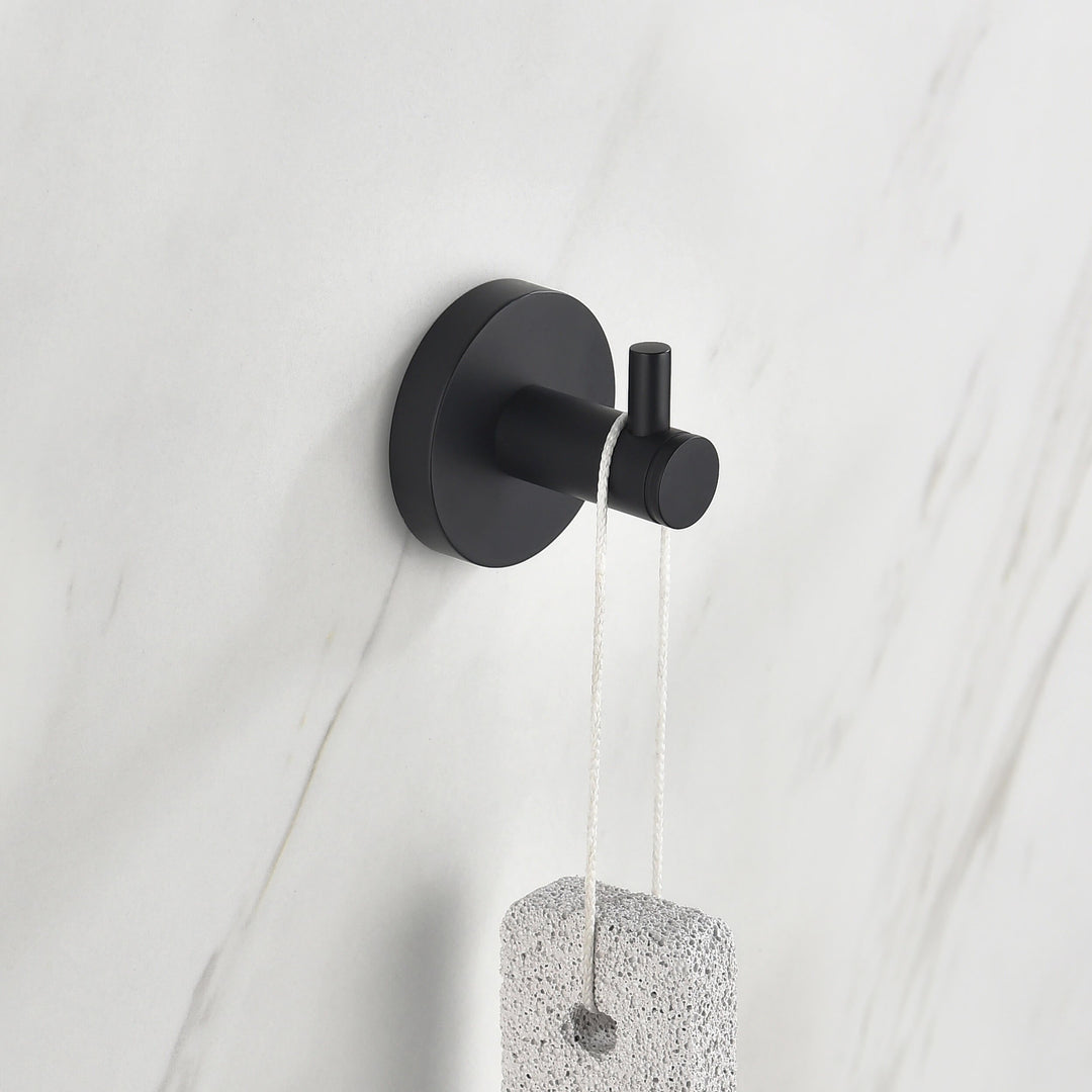 Halo Solid Brass Bathroom Robe Hook