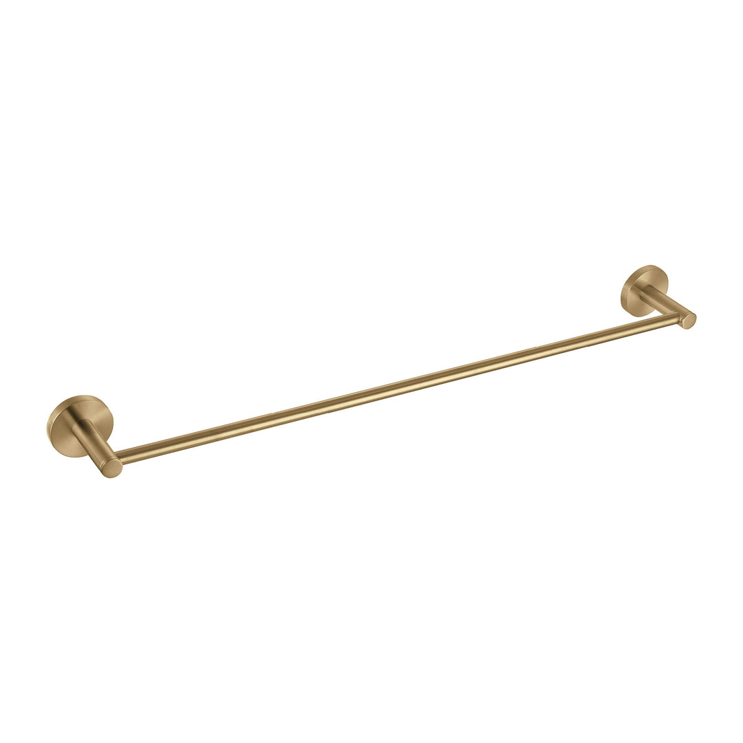Halo 24" Solid Brass Bathroom Towel Bar