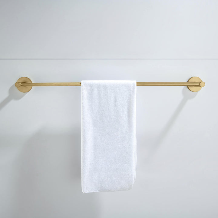 Halo 24" Solid Brass Bathroom Towel Bar