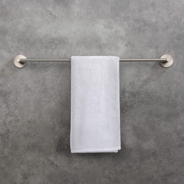 Halo 24" Solid Brass Bathroom Towel Bar