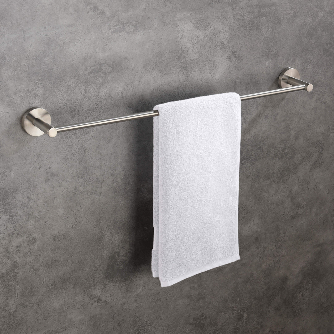 Halo 24" Solid Brass Bathroom Towel Bar