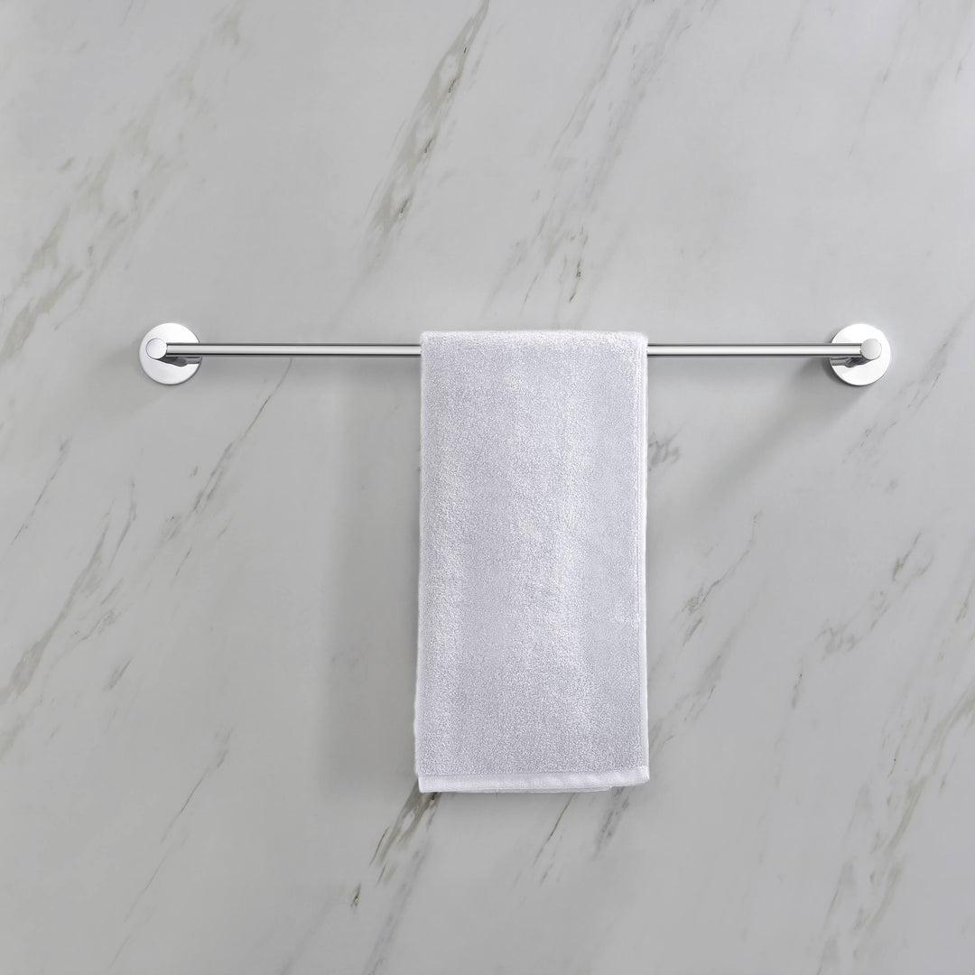 Halo 24" Solid Brass Bathroom Towel Bar
