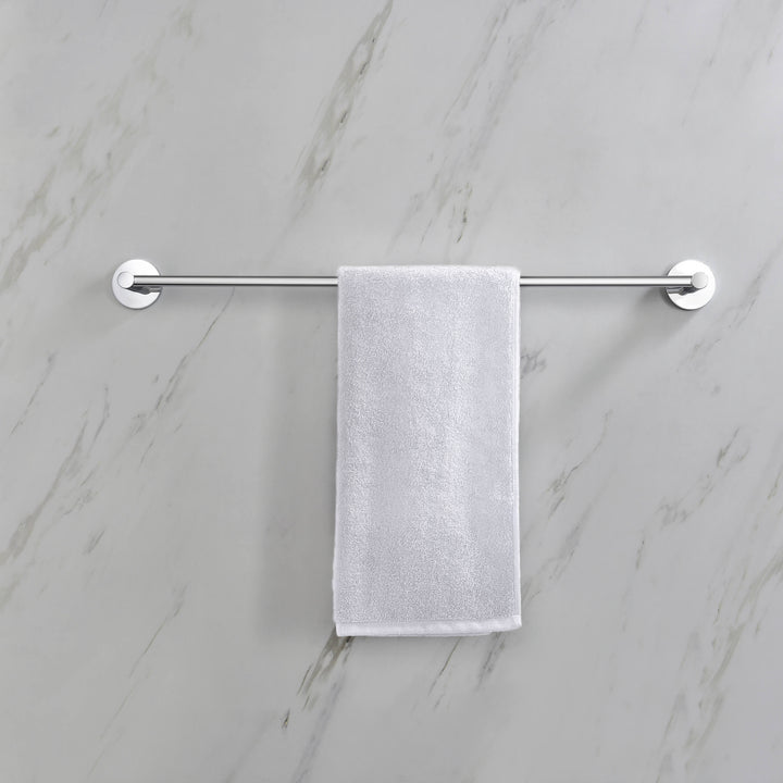Halo 24" Solid Brass Bathroom Towel Bar