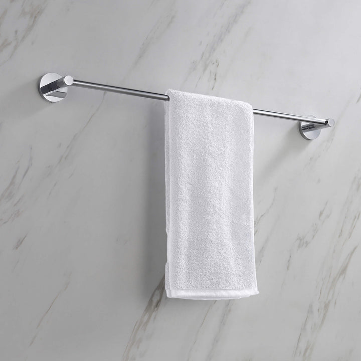 Halo 24" Solid Brass Bathroom Towel Bar