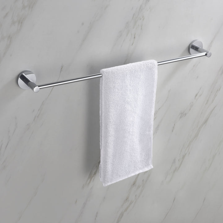 Halo 24" Solid Brass Bathroom Towel Bar