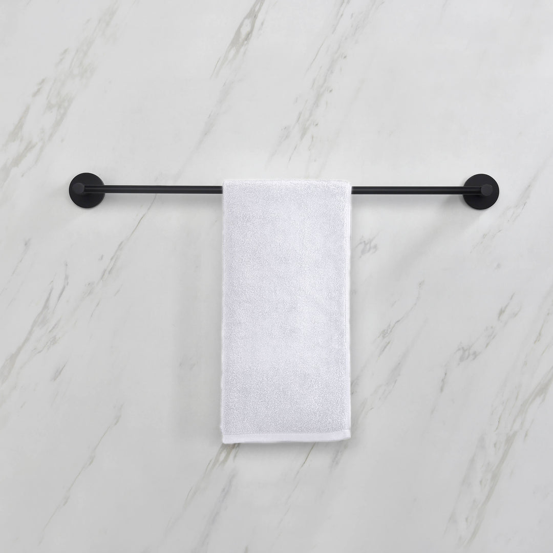 Halo 24" Solid Brass Bathroom Towel Bar