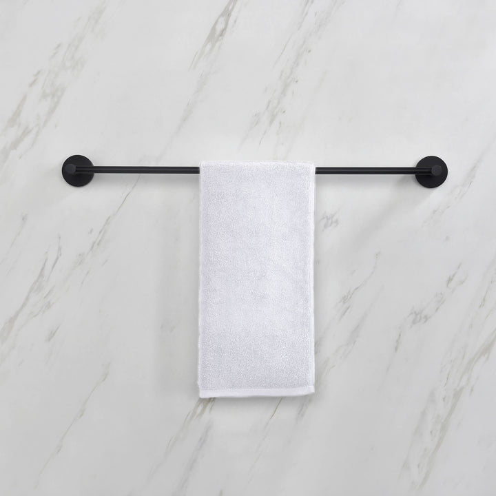Halo 24" Solid Brass Bathroom Towel Bar