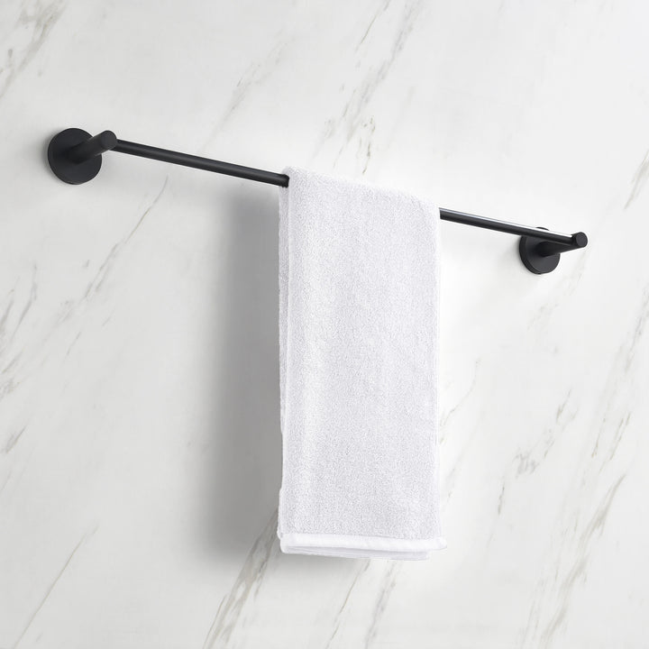 Halo 24" Solid Brass Bathroom Towel Bar