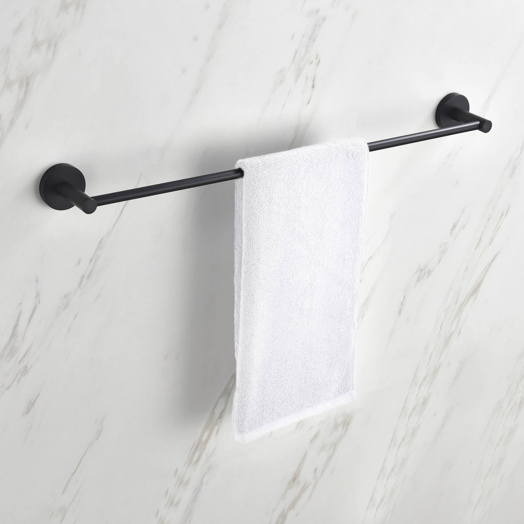 Halo 24" Solid Brass Bathroom Towel Bar