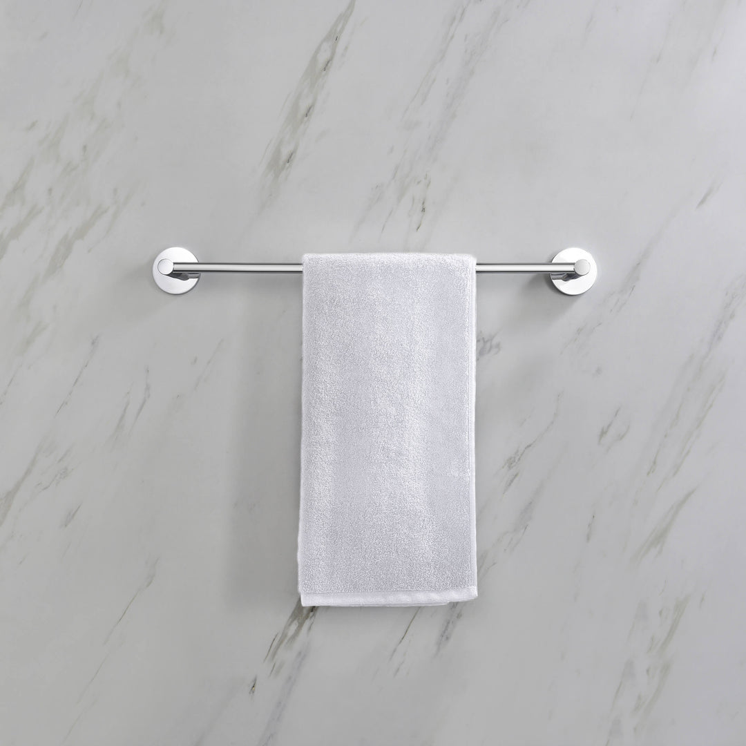 Halo 24" Solid Brass Bathroom Towel Bar