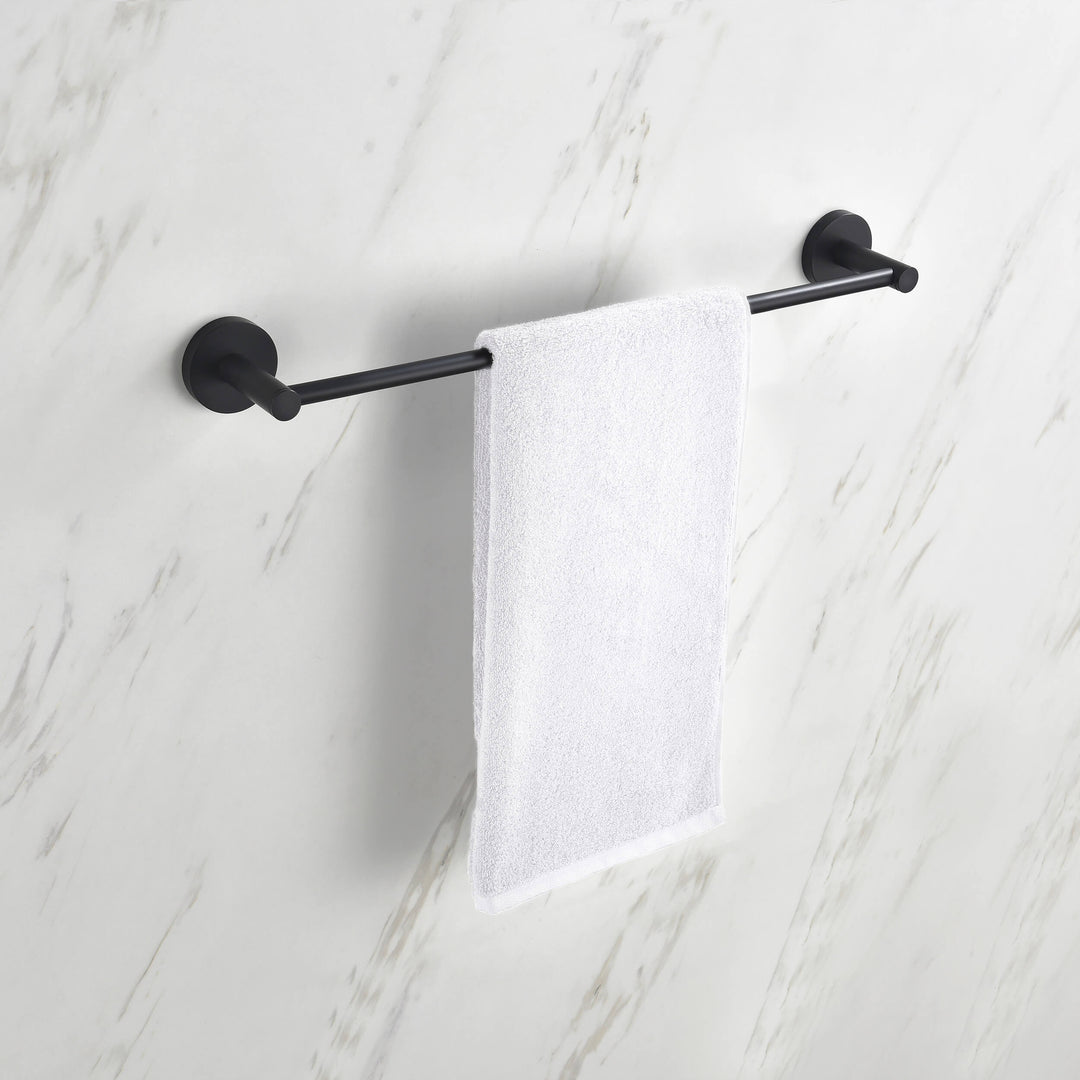 Halo 24" Solid Brass Bathroom Towel Bar