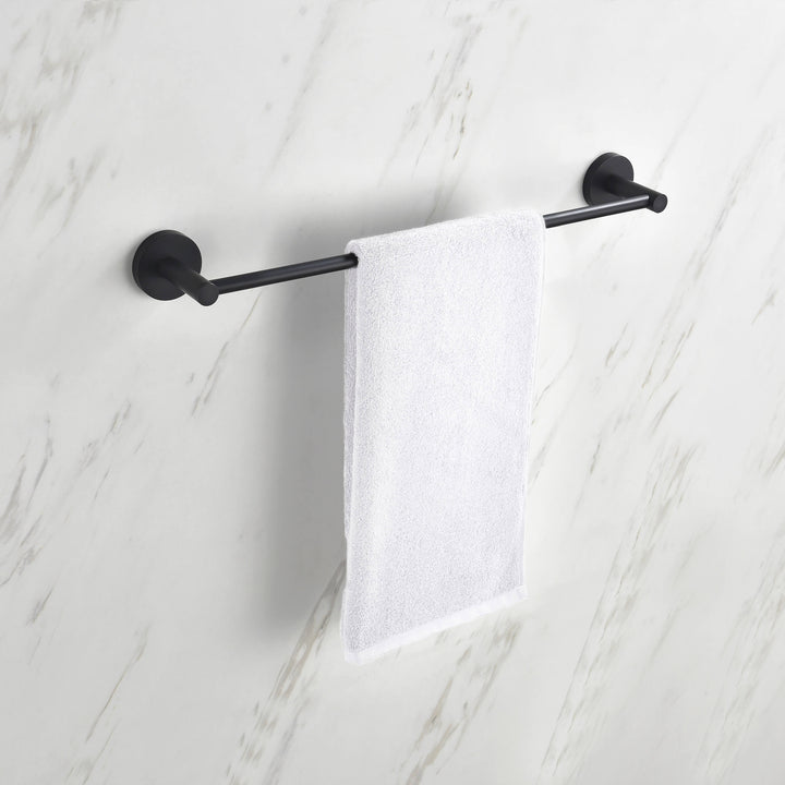 Halo 24" Solid Brass Bathroom Towel Bar