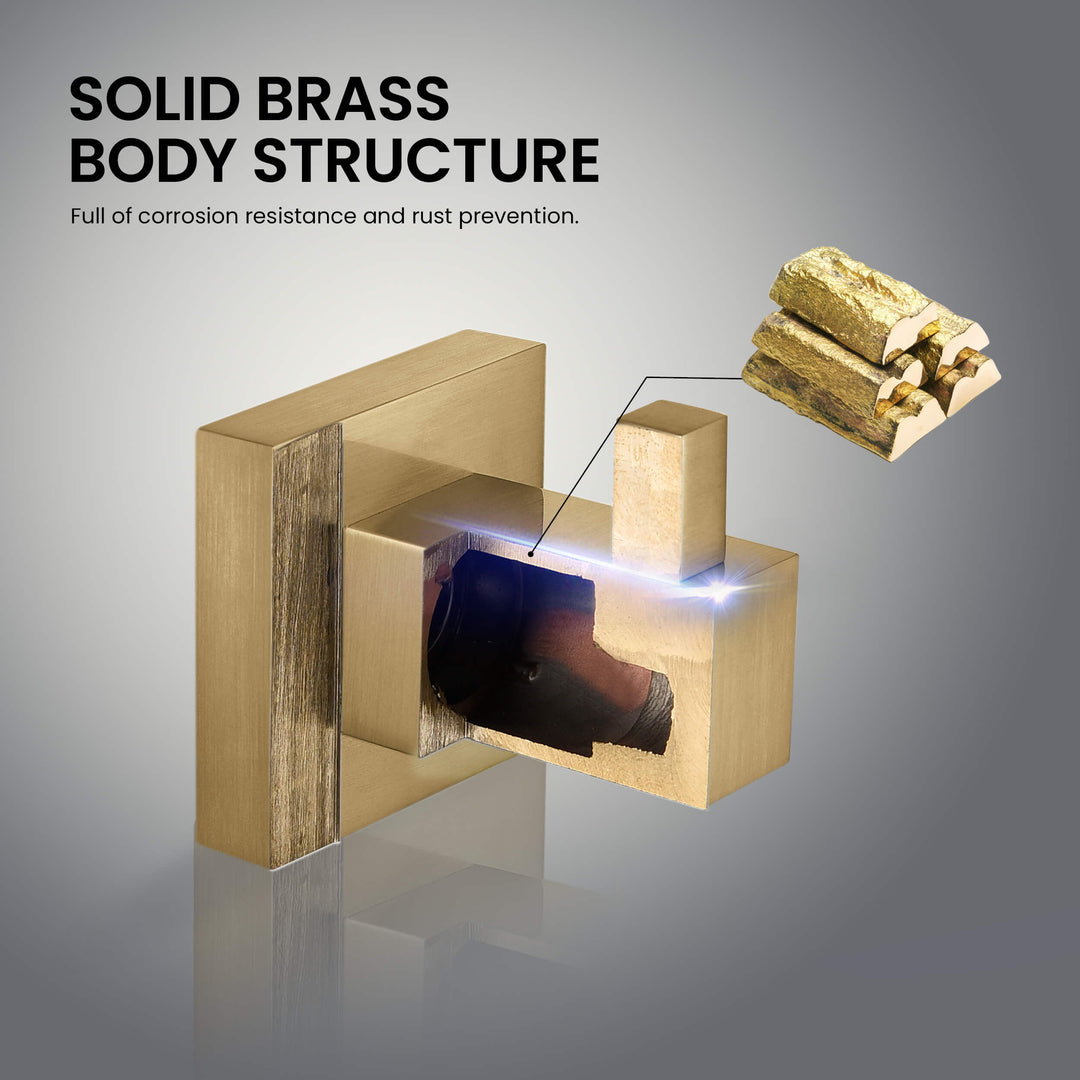 Quadra Towel &amp; Robe Hook