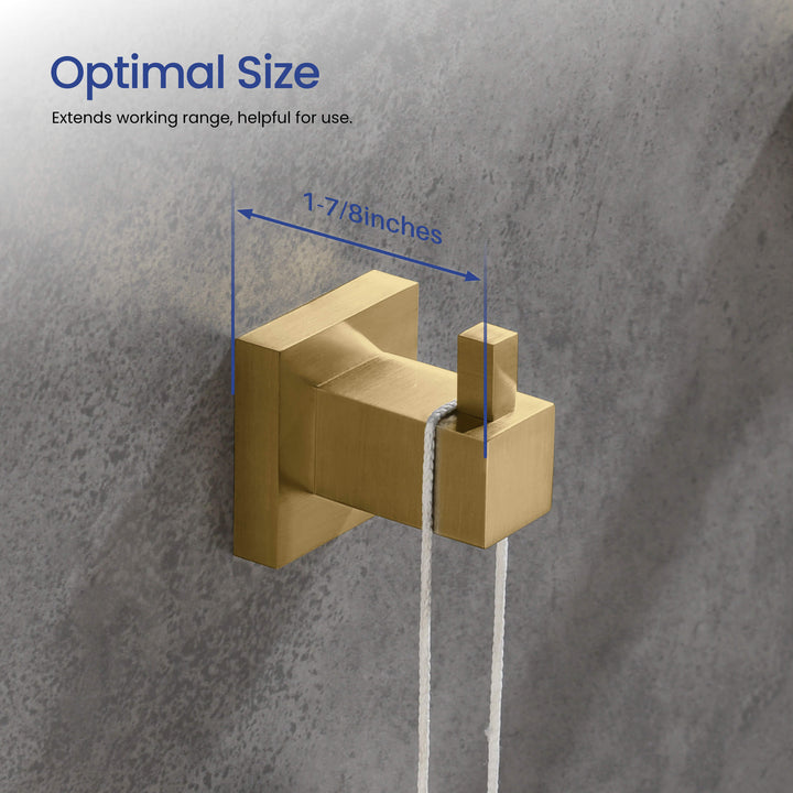 Quadra Towel &amp; Robe Hook