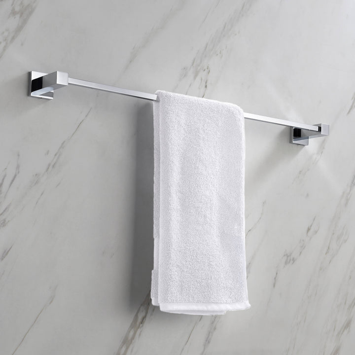 Quadra Square Bathroom Towel Bar