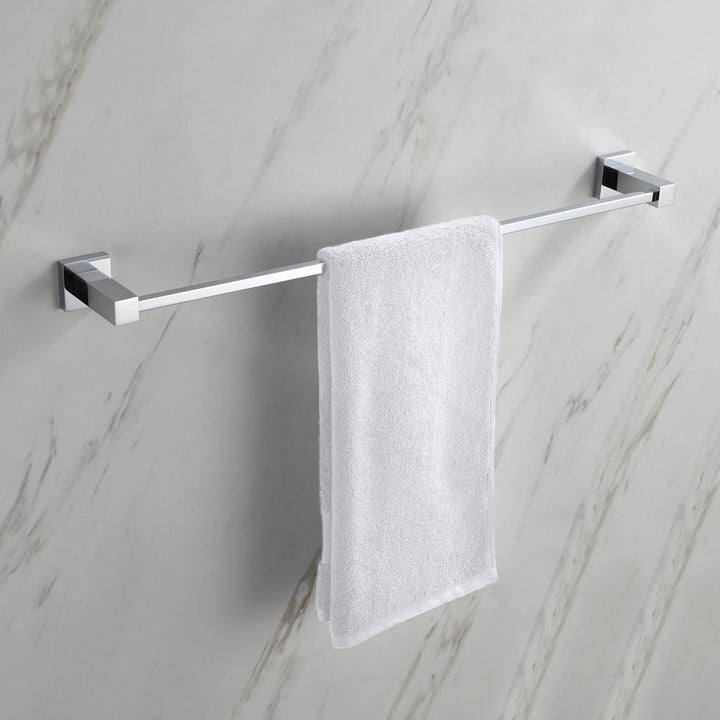 Quadra Square Bathroom Towel Bar