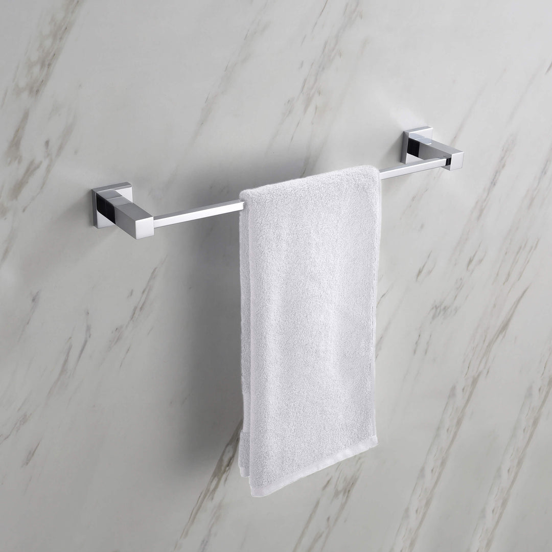 Quadra Square Bathroom Towel Bar