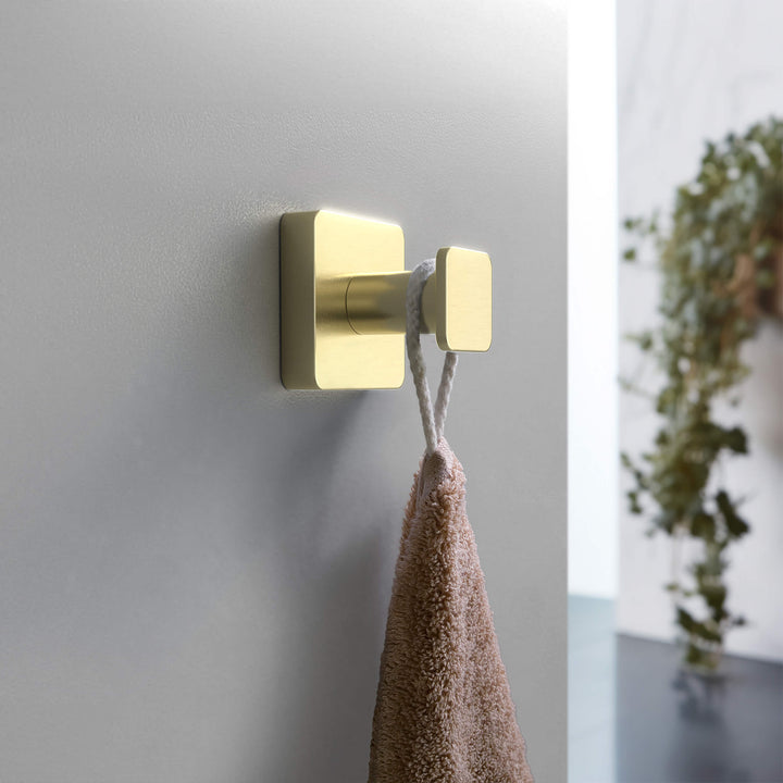 Fusion Bathroom Towel &amp; Robe Hook, 3-Pack
