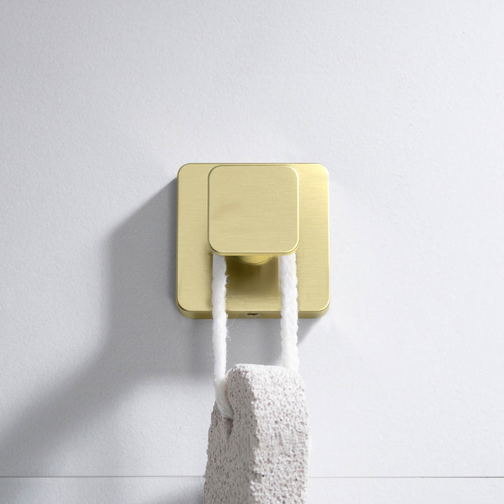 Fusion Bathroom Towel &amp; Robe Hook, 3-Pack