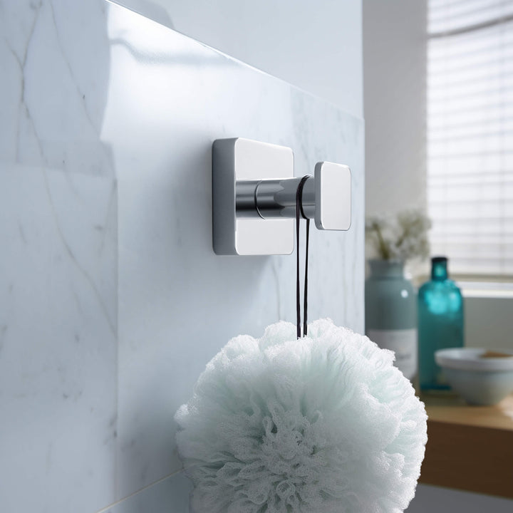 Fusion Bathroom Towel &amp; Robe Hook, 3-Pack