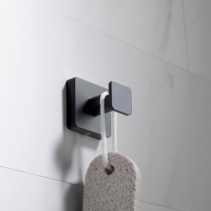 Fusion Bathroom Towel &amp; Robe Hook, 3-Pack