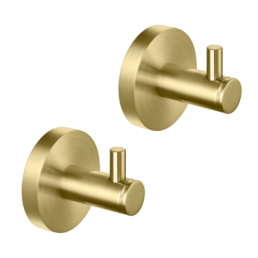 Halo Solid Brass Bathroom Robe Hook