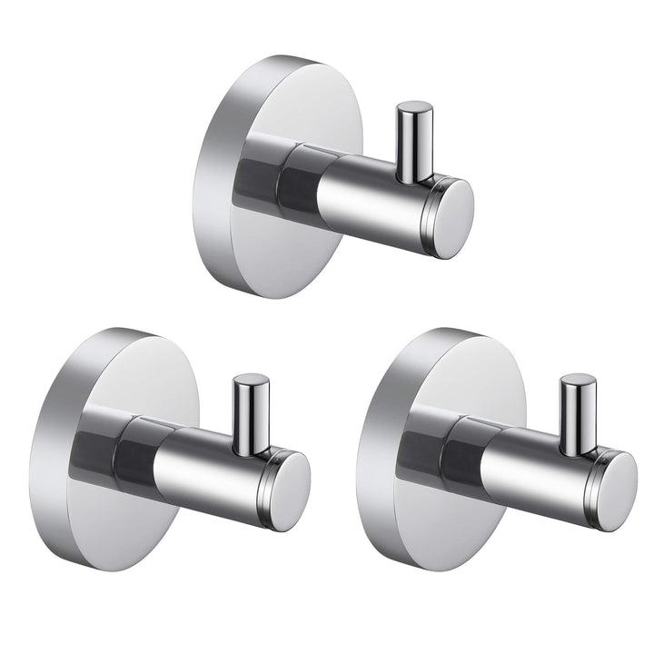 Halo Solid Brass Bathroom Robe Hook