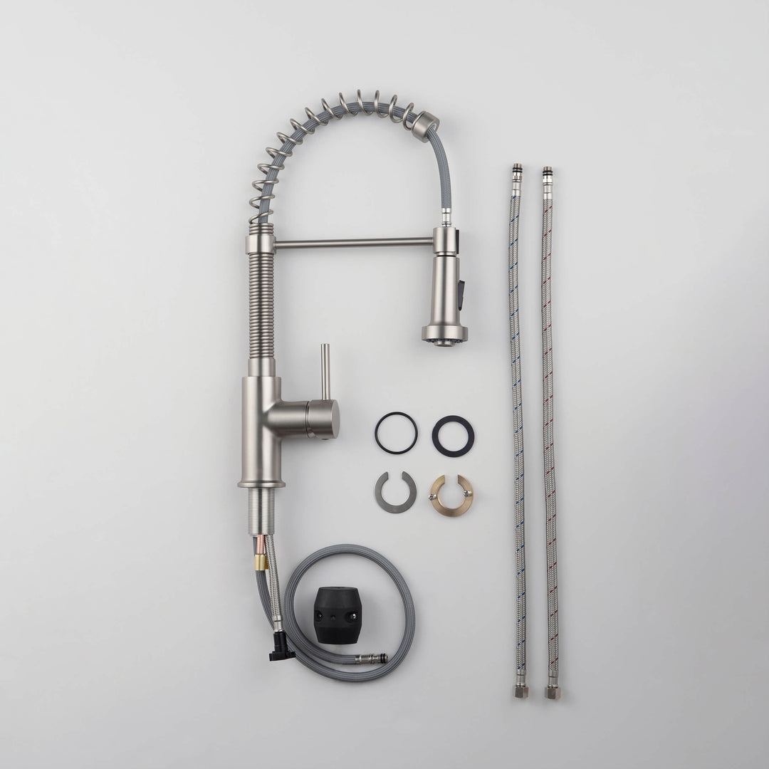 Genova Commercial-Style Single-Handle Pull-Down Kitchen Faucet