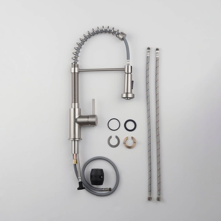 Genova Commercial-Style Single-Handle Pull-Down Kitchen Faucet