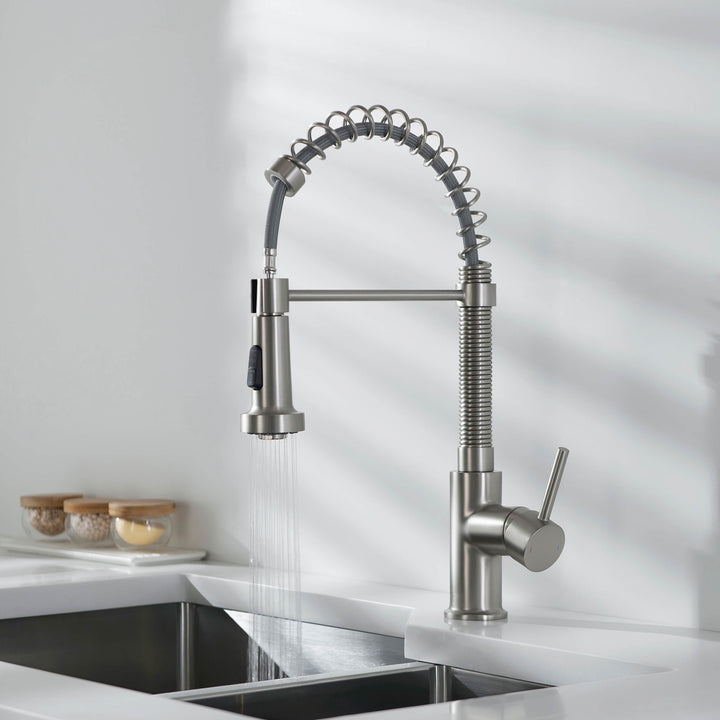 Genova Commercial-Style Single-Handle Pull-Down Kitchen Faucet